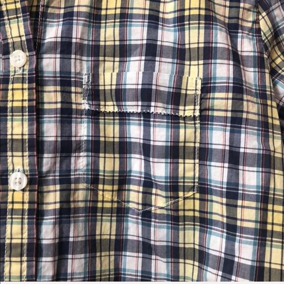 AMERICAN EAGLE  / plaid button up top - Picture 3 of 3